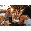 imageBundle of Flame King Mini Tabletop Fire Pit Dual Fuel Propane and Butane Smokeless Odorless Flame  4Feet Propane Adapter Hose Connects 1LB Appliance to 20LB Propane Tank