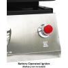imageFlame King 22inch Double Burner Flat Top Griddle for Outdoor BBQ Grill Portable Propane Gas Griddle for Camping and Tailgating