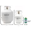 imageFlame King Bundle 5LB Steel Propane Tank Cylinder with OPD Valve  4FT Propane Adapter Hose for Camping Fire Pits Heaters Grills OverlandingSteel Propane Tank Cylinder with Type 1 OPD Valve  4FT Propane Adapter Hose