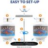imageFlame King Dual RV Propane Tank Cylinder Rack for RVs and Trailers for 20lb Tanks  KT20MNT Tanks Sold Separately