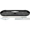 imageFlame King Dual RV Propane Tank Cylinder Rack for RVs and Trailers for 30lb Tanks  KT30MNT Tanks Sold Separately Black