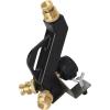 imageFlame King FKDTMINI Mini 3Port Distribution Tree for Camping Connects 1lb Appliances to a Standard Propane Tank Perfect for Lanterns Stoves Heaters and Grills Black ampamp GoldMini Propane Distribution Tree