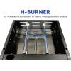 imageFlame King Flat Top Portable Propane Cast Iron Grill Griddle Tabletop for Outdoor Camping Tailgating Outdoor Cooking