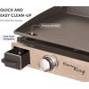 imageFlame King Flat Top Portable Propane Cast Iron Grill Griddle Tabletop for Outdoor Camping Tailgating Outdoor Cooking