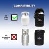 imageFlame King Gas Hauler Kit  Insulated Protective Carry Case for 5LB Propane Tank Plus Adapter Hose for Camping and Outdoor Adventures