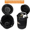 imageFlame King Gas Hauler Kit  Insulated Protective Carry Case for 5LB Propane Tank Plus Adapter Hose for Camping and Outdoor Adventures