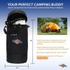 imageFlame King Gas Hauler for 10LB Propane Tank  Insulated Protective Carry Case for Camping and Outdoor Adventures