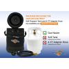 imageFlame King Gas Hauler for 5LB Propane Tank  Insulated Protective Carry Case for Camping and Outdoor Adventures