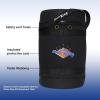 imageFlame King Gas Hauler for 5LB Propane Tank  Insulated Protective Carry Case for Camping and Outdoor Adventures