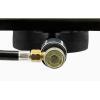 imageFlame King Heavy Duty 120000 BTU 020 PSI Turkey Fryer Single Propane Burner Bayou Cooker Outdoor Stove for Home Brewing Maple Syrup Prep Cajun Cooking