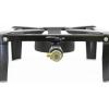 imageFlame King Heavy Duty 120000 BTU 020 PSI Turkey Fryer Single Propane Burner Bayou Cooker Outdoor Stove for Home Brewing Maple Syrup Prep Cajun Cooking