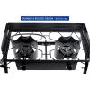imageFlame King Outdoor Propane Double Dual Burner Stove 200K BTU Turkey FryerCamp Cooker Portable with Stand Great for Backyard Cooking Home Brewing ampamp Canning