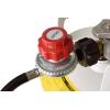 imageFlame King Outdoor Propane Double Dual Burner Stove 200K BTU Turkey FryerCamp Cooker Portable with Stand Great for Backyard Cooking Home Brewing ampamp Canning