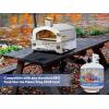 imageFlame King Propane Gas Pizza ampamp Food Outdoor Oven for Camping Backyard Tailgating
