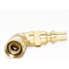 imageFlame King Propane RV Quick Connect Elbow Adapter for 17quot or 22quot BlackStone or Flame King Griddle