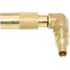 imageFlame King Propane RV Quick Connect Elbow Adapter for 17quot or 22quot BlackStone or Flame King Griddle