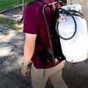 imageFlame King Propane Tank Alice Frame Backpack Carrier for 10LB Cylinder and Weed Torch