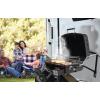 imageFlame King RV Or Trailer Mounted BBQ  Motorhome Gas Grill  214 Sq Inch Cooking Surface  Adjustable Flame Controller ampamp 96 Inch Gas Regulator Hose wQuick ConnectRV Grill  Quick Connect Regulator