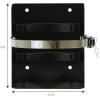 imageFlame King TRacks 5LB Propane Tank Mounting Bracket Strap for RVs Trailers Campervans Jeeps and Overland Vehicles5LB Tank Bracket