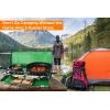 imageFlame King YSNBBQ136M 3Burner Portable Camping Stove Grill wToast Tray Great for Outdoor Cooking Backpacking Compatible with 1LB Propane Gas Bottle
