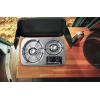 imageFlame King YSNHT600 2Burner Builtin RV Cooktop Propane Stove 7200 and 5200 BTU Burners SelfIgniting Cover Included Silver 185quot x 13quot x 45quot