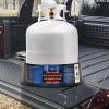 imageFlame King YSNPBS Propane Cylinder Base Stabilizer Fits 20lb 30lb and 40lb Tanks BlackStabilizer
