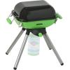 imageFlame King YSNVT301 MultiFunction Portable Propane BBQ Grill Camp Stove 8000 BTU 95 x 12 Inch Cooking Surface Light GreenBlack