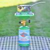 imageFlame King YSNVT508 Portable BottleTop Camping Stove with Stable Lightweight Base Stand Great for Outdoor Cooking Backpacking Compatible with 1LB Propane Gas Bottle