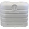 imageFlame King Dual 30LB LP Propane Tank Light Plastic Heavy Duty Cover for RV Travel Trailer Camper And Recreational Vehicle  BlackWhite