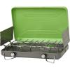 imageFlame King VT101 2Burner Portable Camping Stove Grill Great for Outdoor Cooking Backpacking Compatible with 1LB Propane Gas Bottle