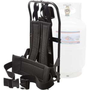 imageFlame King Propane Tank Alice Frame Backpack Carrier for 10LB Cylinder and Weed Torch