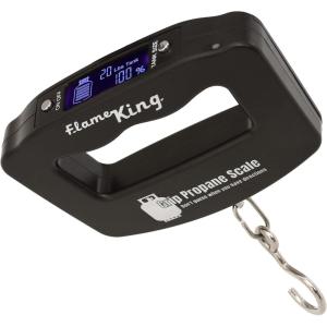 imageFlame King Propane Tank Digital Scale for 5LB 10LB 20LB 30LB 40 LB Propane Tanks Black