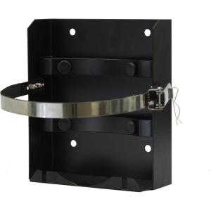 imageFlame King TRacks 5LB Propane Tank Mounting Bracket Strap for RVs Trailers Campervans Jeeps and Overland Vehicles5LB Tank Bracket