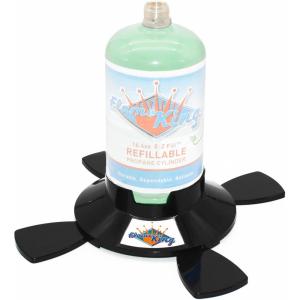 imageFlame King YSN1LBB Propane Base for 1LB and 12LB Propane Canisters for Safety and Stability
