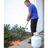 imageFlame King 100000 BTU Propane Torch Kit Heavy Duty Weed Burner 10FT Hose Regulator Assembly 40 inches Long