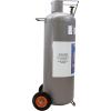 imageFlame King 100LB Empty Propane Tank with Wheels Horizontal ampamp Vertical LP Cylinder with Builtin Gauge for Fire Tables Fire Pits Patio Heaters Barbeques Lunch Trucks Weed Torches ampamp Truck Campers