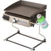 imageFlame King 17inch Flat Top Griddle for Outdoor BBQ Grill Portable Propane Gas Griddle for Camping and Tailgating w Mounting Bracket185 x 17 x 9