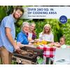 imageFlame King 17inch Flat Top Griddle for Outdoor BBQ Grill Portable Propane Gas Griddle for Camping and Tailgating w Mounting Bracket185 x 17 x 9