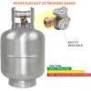 imageFlame King 20LB Aluminum Propane Tank with Gauge ampamp OPD Valve CorrosionResistant and RustFree Lightweight Great for Marine Applications Grills and BBQs Camping Fishing ampamp Outdoor Activities