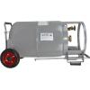 imageFlame King 30LB Empty Propane Tank with Wheels Horizontal ampamp Vertical LP Cylinder with Builtin Gauge for Fire Tables Fire Pits Patio Heaters Barbeques Lunch Trucks Weed Torches ampamp Truck Campers