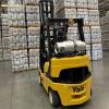 imageFlame King 335lb Aluminum Forklift Propane Tank with Gauge DOT and TC Compliant Lightweight RuggedDesigned