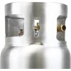 imageFlame King 335lb Aluminum Forklift Propane Tank with Gauge DOT and TC Compliant Lightweight RuggedDesigned