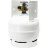 imageFlame King 3LB Empty Steel Propane Tank Cylinder with Gauge and OPD Valves for Grills and BBQs Camping Fishing ampamp Outdoor Activities3lb Propane Tank with Gauge