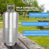 imageFlame King 40LB Aluminum Propane Tank with Premium OPD Valve CorrosionResistant and RustFree Lightweight Great for Marine Applications Grills and BBQs Camping Fishing ampamp Outdoor Activities