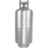 imageFlame King 40LB Aluminum Propane Tank with Premium OPD Valve CorrosionResistant and RustFree Lightweight Great for Marine Applications Grills and BBQs Camping Fishing ampamp Outdoor Activities