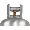 imageFlame King 40LB Aluminum Propane Tank with Premium OPD Valve CorrosionResistant and RustFree Lightweight Great for Marine Applications Grills and BBQs Camping Fishing ampamp Outdoor Activities