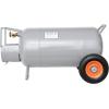 imageFlame King 40LB Empty Propane Tank with Wheels Horizontal ampamp Vertical LP Cylinder with Builtin Gauge for Fire Tables Fire Pits Patio Heaters Barbeques Lunch Trucks Weed Torches ampamp Truck CampersOutdoor Living