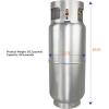 imageFlame King 435LB Aluminum Forklift Propane Tank with Gauge CorrosionResistant and RustFree DOT and TC Compliant Lightweight RuggedDesigned