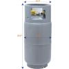 imageFlame King 435LB Steel Forklift Propane Tank with Gauge DOT and TC Compliant RuggedDesigned Larger Than Standard Forklift Tanks335 lbs