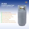 imageFlame King 435LB Steel Forklift Propane Tank with Gauge DOT and TC Compliant RuggedDesigned Larger Than Standard Forklift Tanks335 lbs